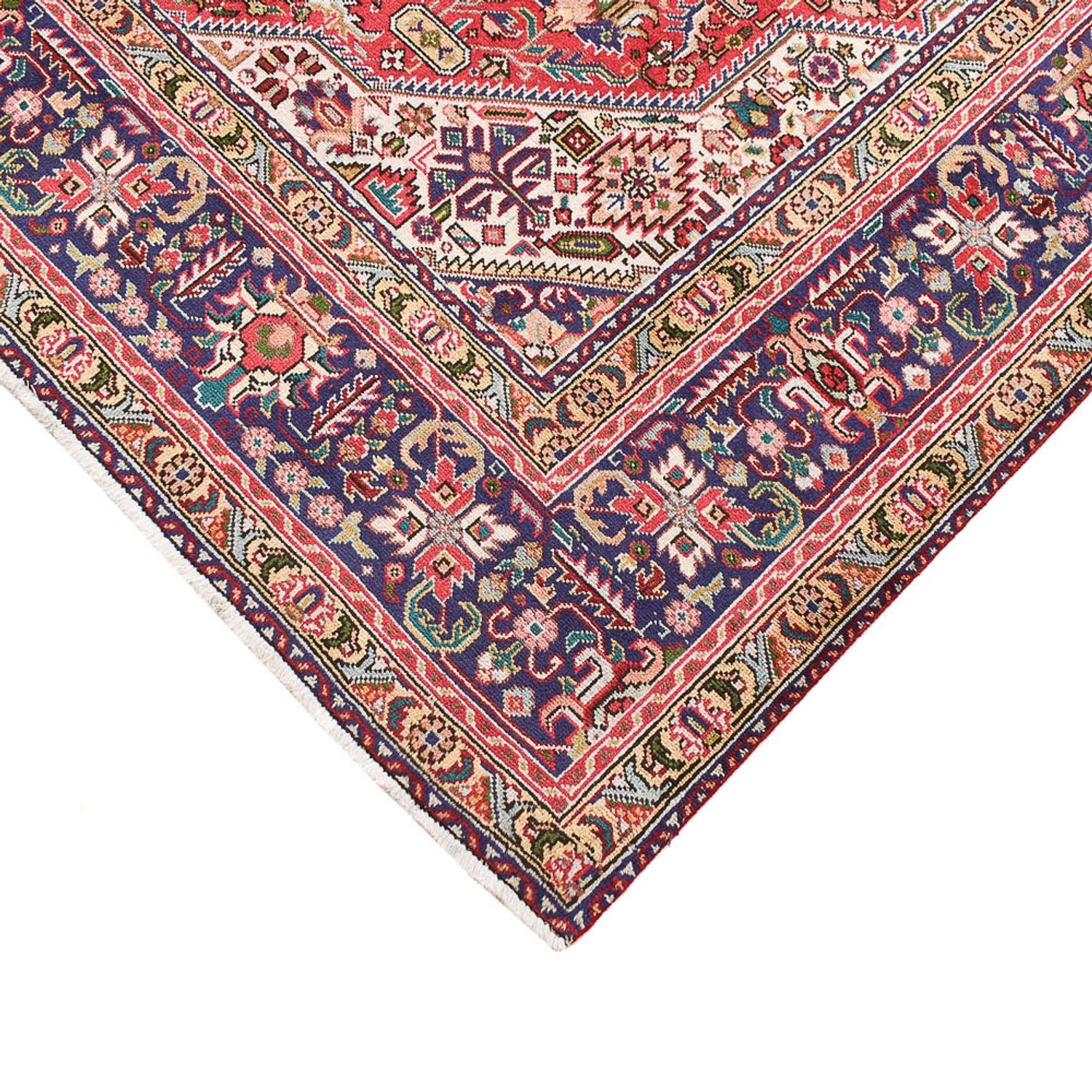 Persisk tæppe - Tabriz - 293 x 203 cm - rød