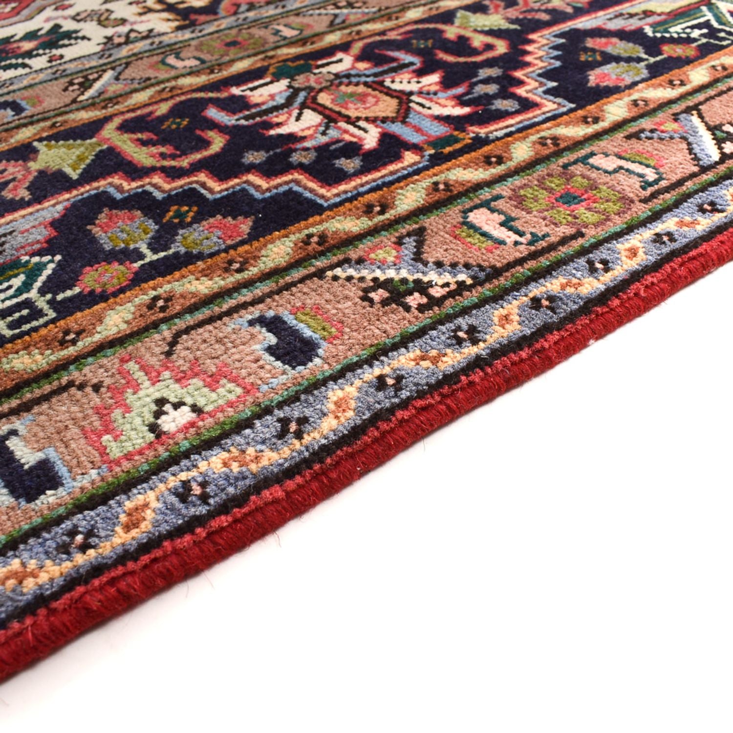 Persisk tæppe - Tabriz - 335 x 252 cm - rød