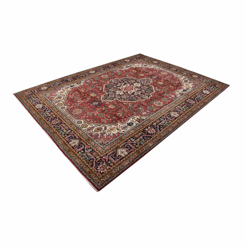 Persisk tæppe - Tabriz - 335 x 252 cm - rød