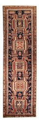 Løber Persisk tæppe - Nomadisk - 325 x 100 cm - lysrød