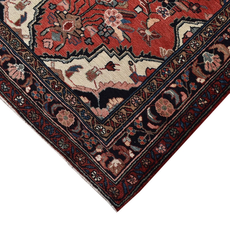 Løber Persisk tæppe - Nomadisk - 346 x 114 cm - rød