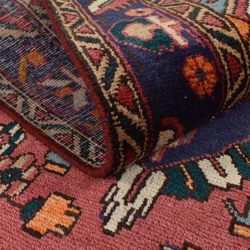 Løber Persisk tæppe - Tabriz - 338 x 112 cm - rød