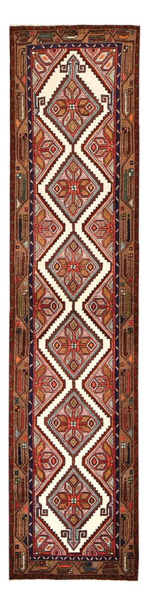 Løber Persisk tæppe - Nomadisk - 311 x 73 cm - lysrød