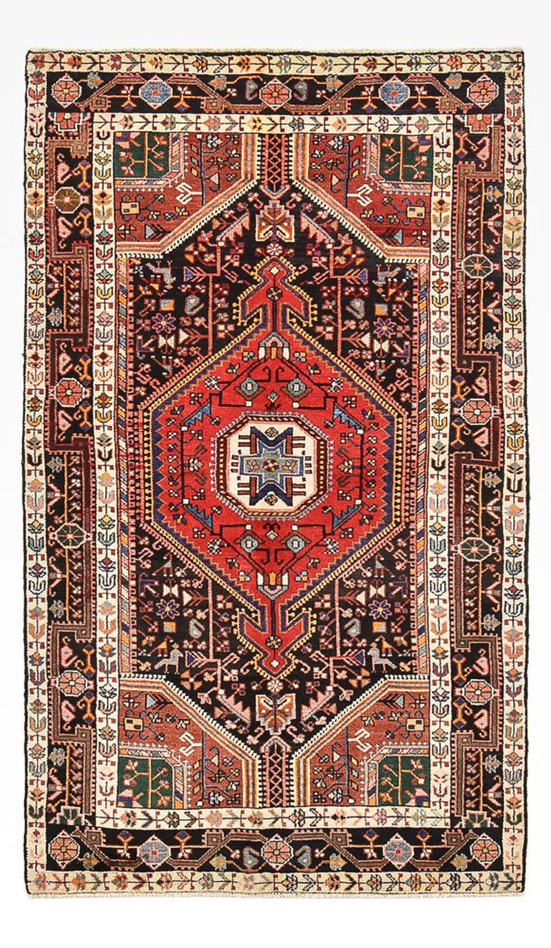 Løber Persisk tæppe - Nomadisk - 223 x 125 cm - flerfarvet