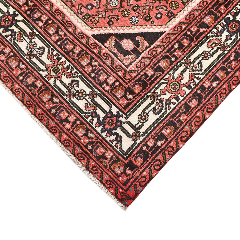 Persisk tæppe - Nomadisk - 206 x 132 cm - lysrød