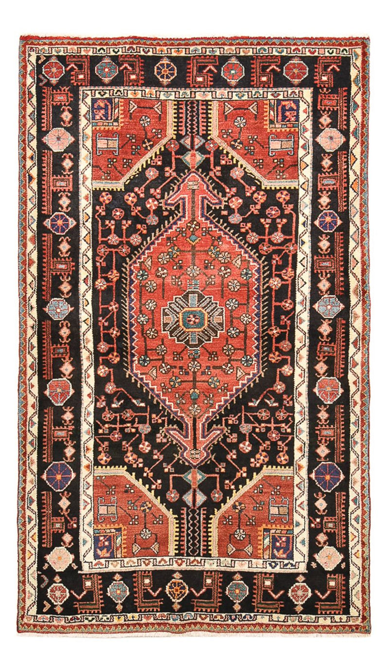 Persisk tæppe - Nomadisk - 215 x 128 cm - flerfarvet