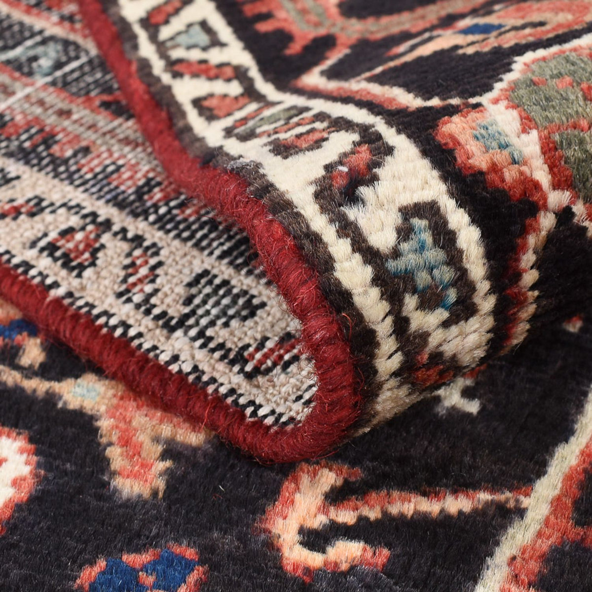 Løber Persisk tæppe - Nomadisk - 175 x 103 cm - flerfarvet