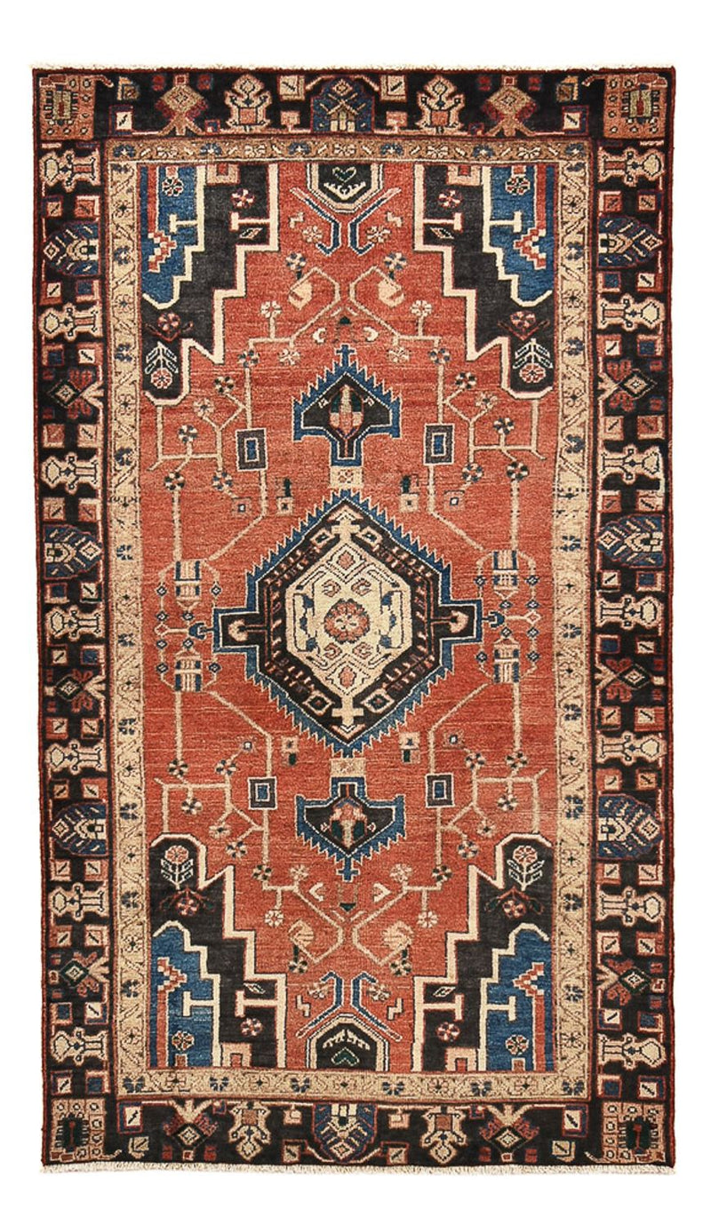 Persisk tæppe - Nomadisk - 208 x 116 cm - flerfarvet
