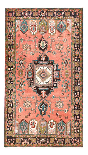 Afghansk tæppe - Kunduz - 350 x 200 cm - lysrød