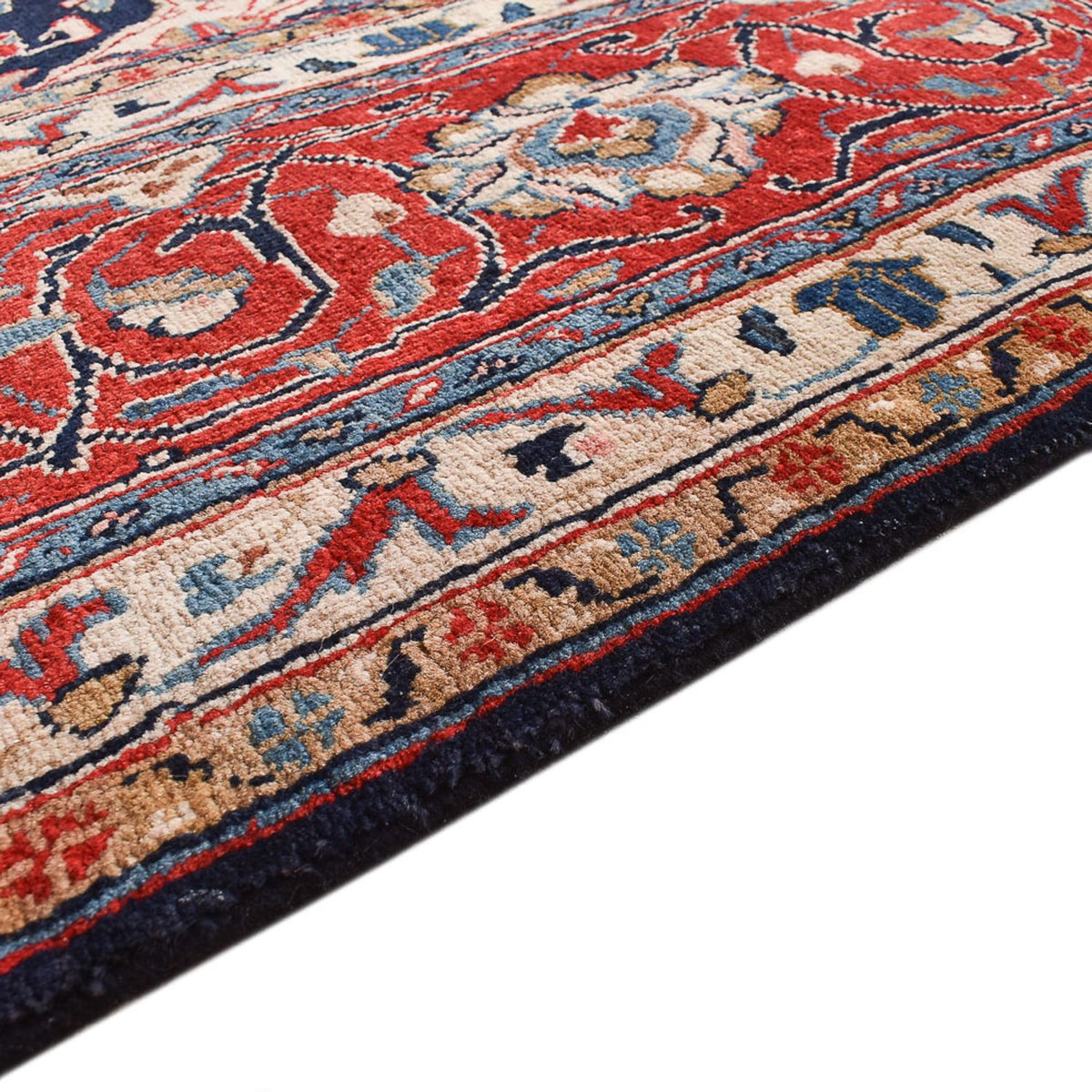 Persisk tæppe - Classic - 375 x 263 cm - mørkeblå