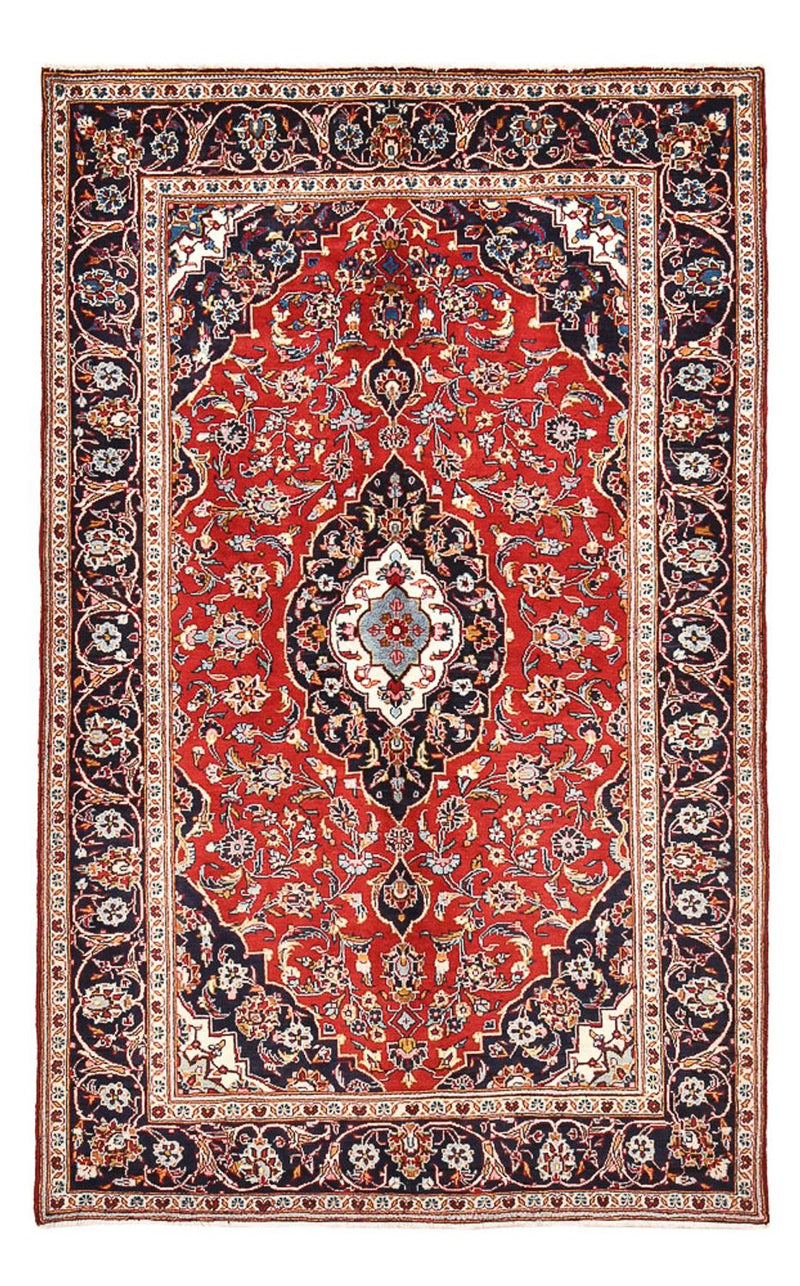 Persisk tæppe - Keshan - 235 x 148 cm - rød