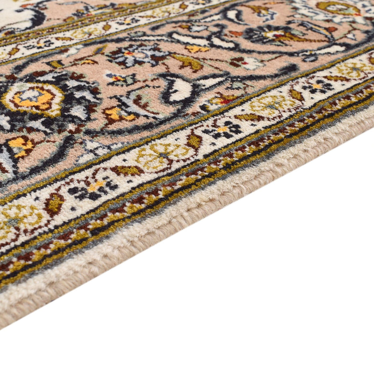 Kashan Tæppe 135x212cm - Persisk tæppe