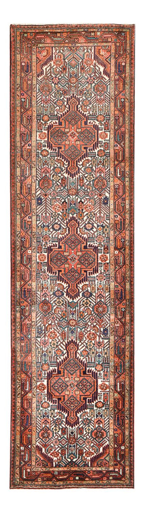Løber Persisk tæppe - Nomadisk - 319 x 83 cm - taupe