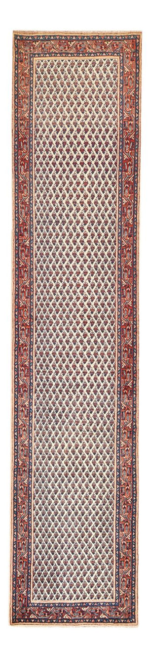 Løber Persisk tæppe - Mir - 304 x 67 cm - taupe