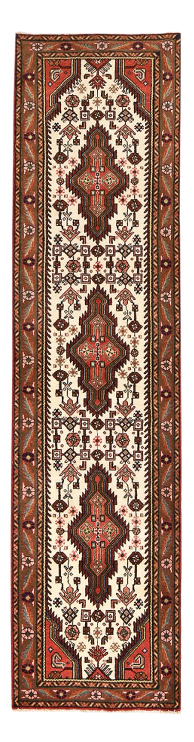 Løber Persisk tæppe - Nomadisk - 308 x 78 cm - beige