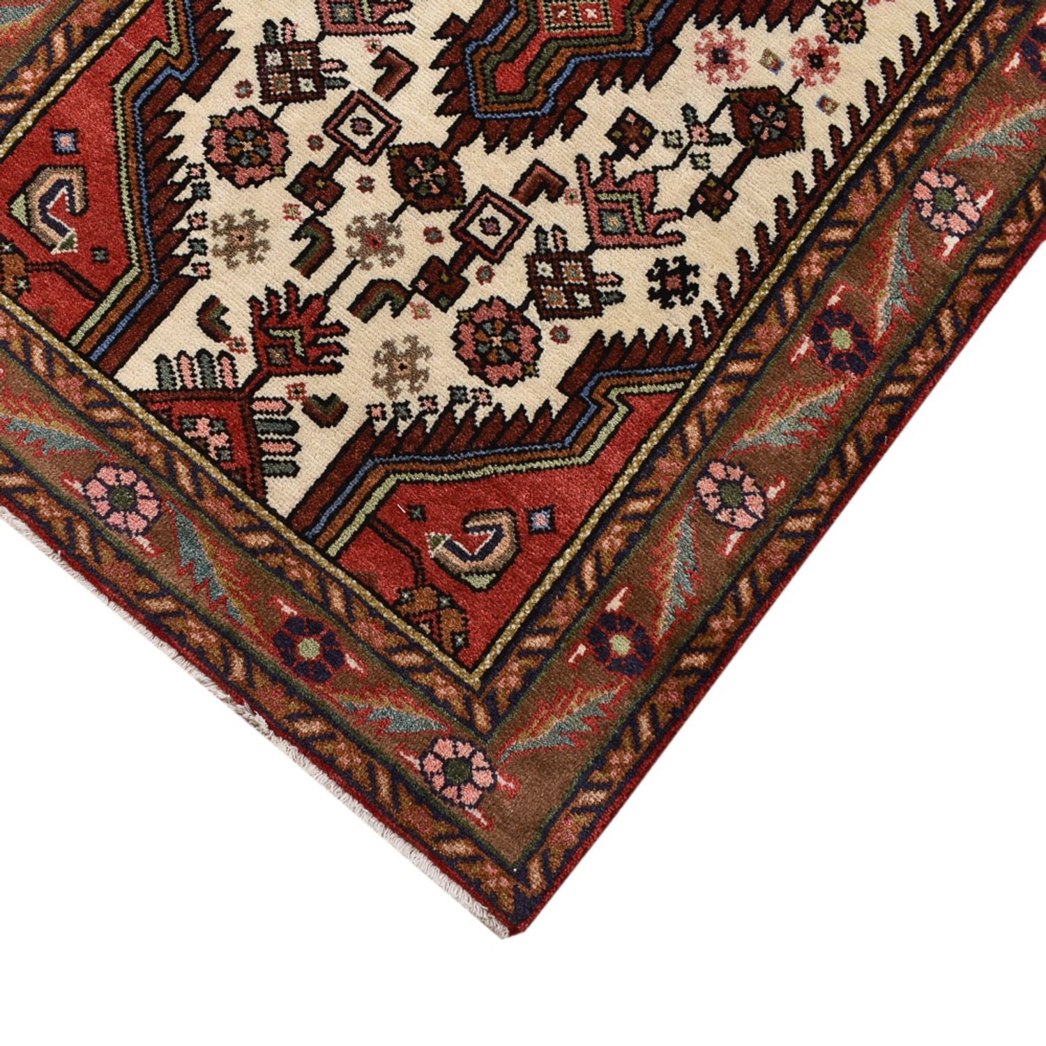 Løber Persisk tæppe - Nomadisk - 308 x 78 cm - beige