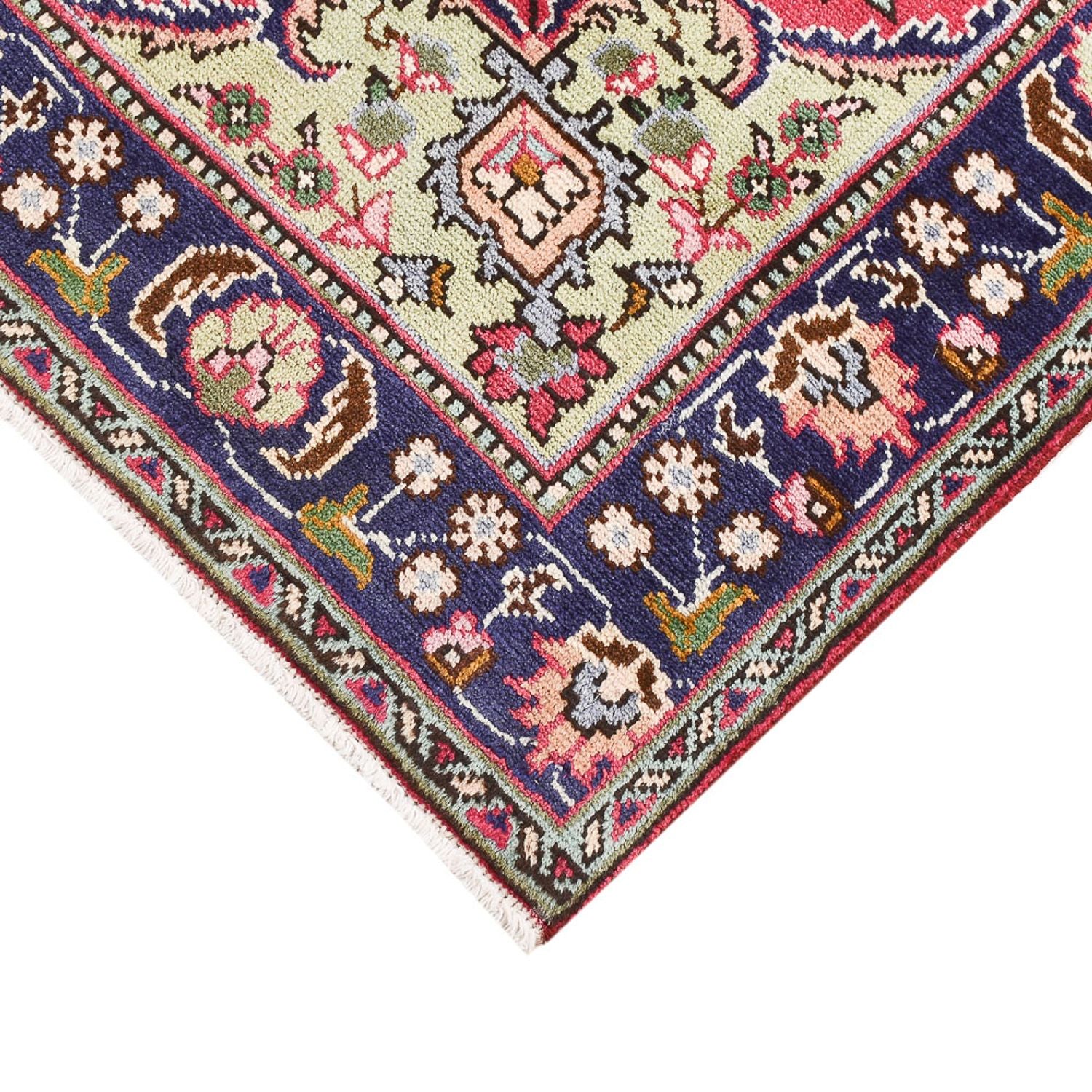 Persisk tæppe - Tabriz - 143 x 100 cm - lysrød
