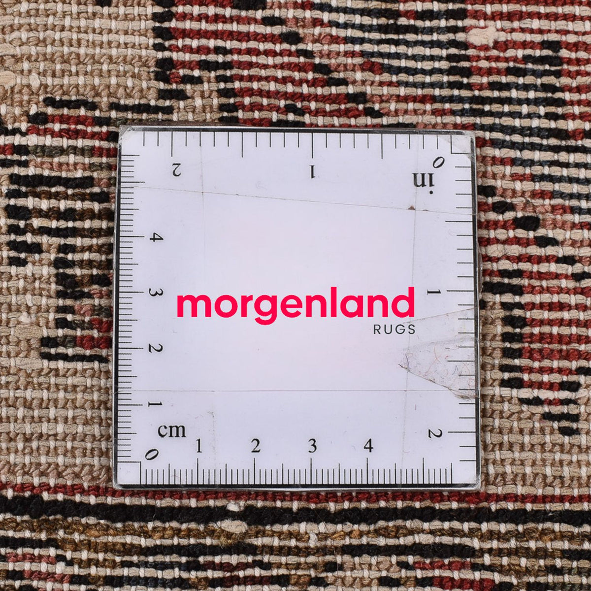 Persisk tæppe - Nomadisk - 147 x 104 cm - lysrød