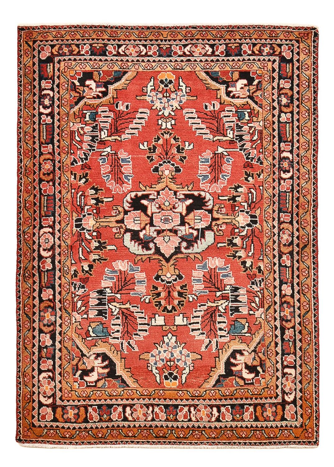Persisk tæppe - Nomadisk - 159 x 112 cm - rød