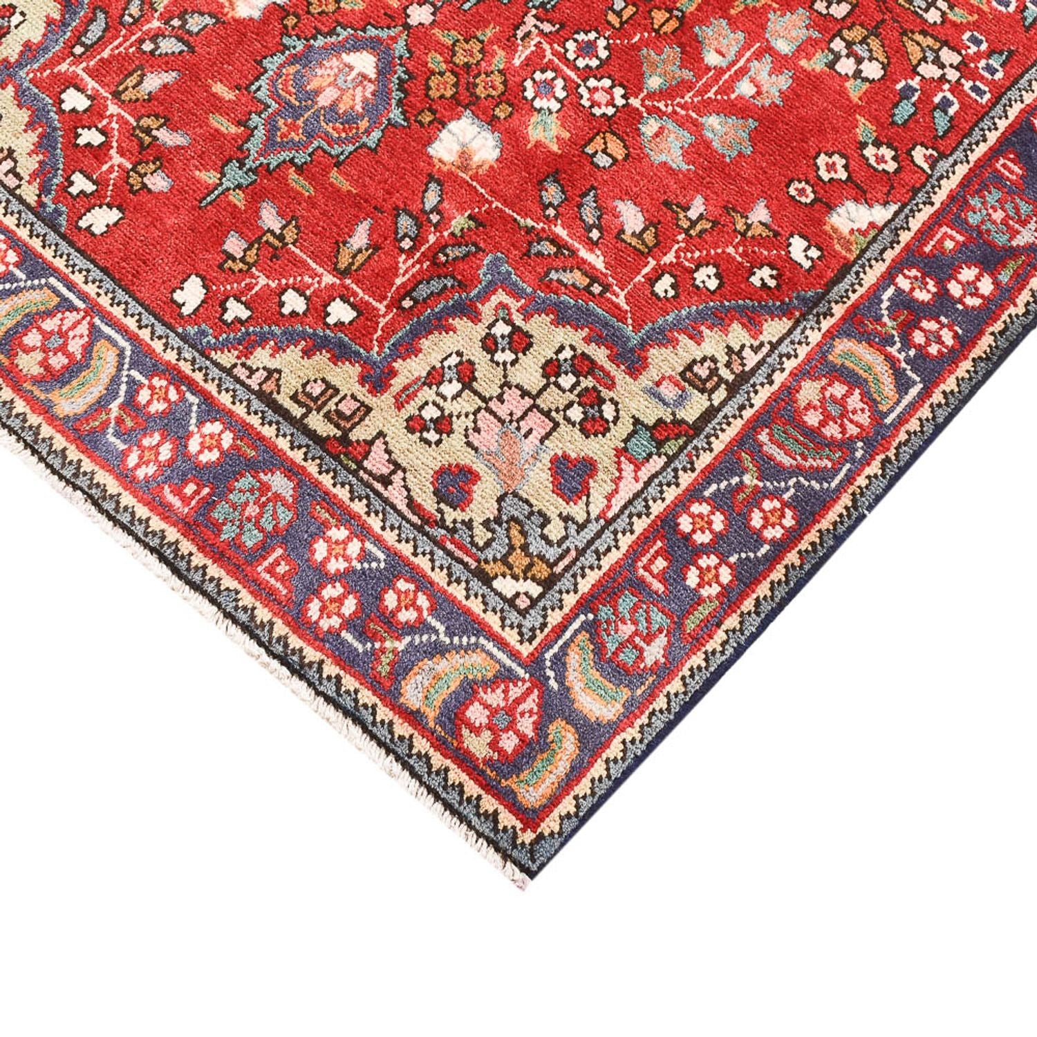 Persisk tæppe - Tabriz - 145 x 100 cm - rød