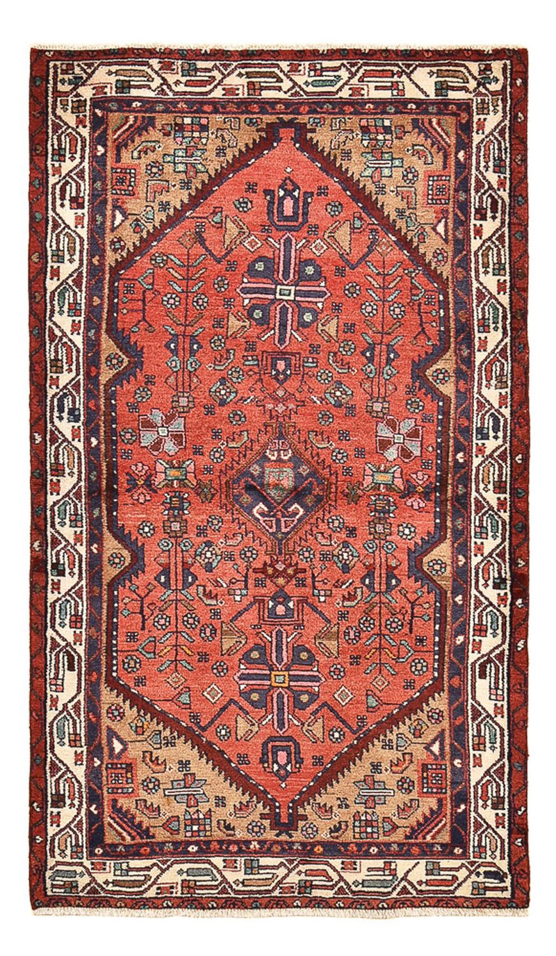 Persisk tæppe - Nomadisk - 165 x 92 cm - lysrød