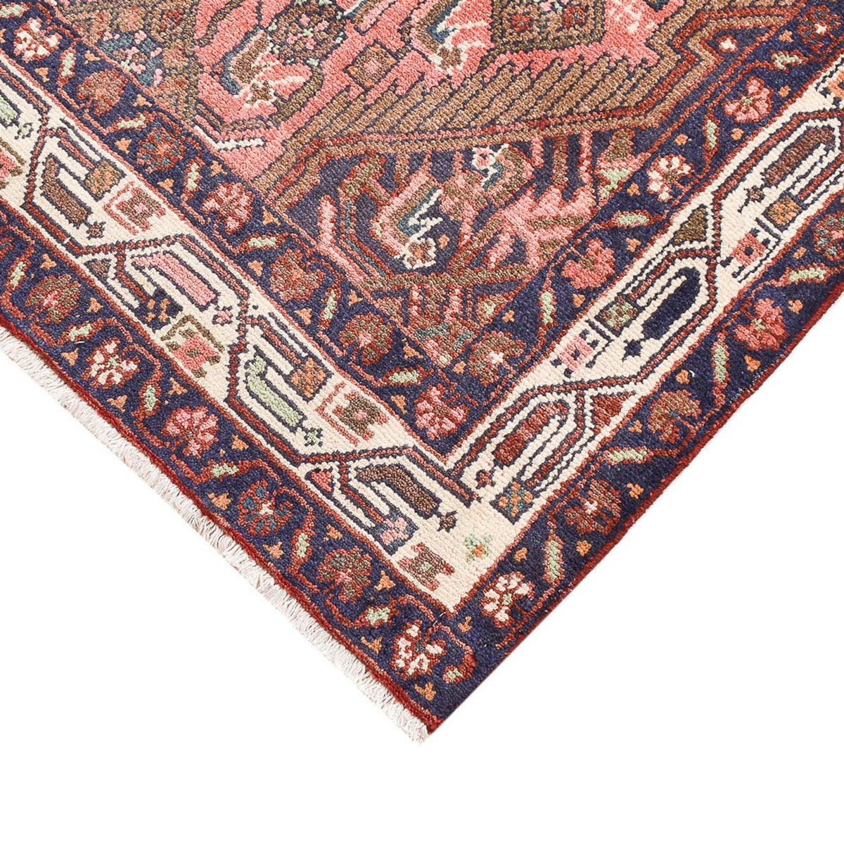 Persisk tæppe - Nomadisk - 160 x 100 cm - lysrød