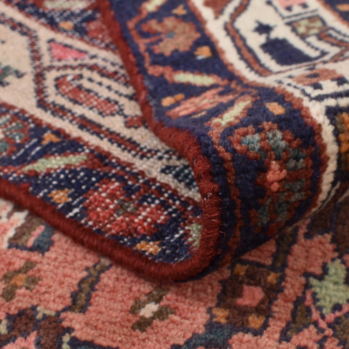 Persisk tæppe - Nomadisk - 160 x 100 cm - lysrød