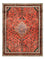 Persisk tæppe - Nomadisk - 130 x 98 cm - rød