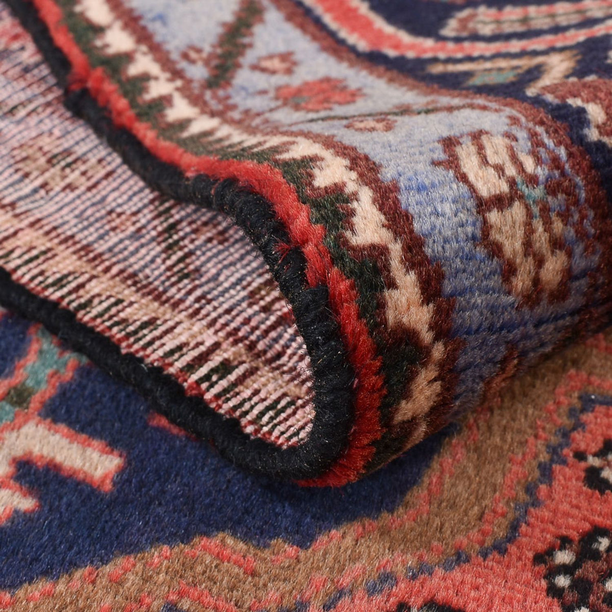 Persisk tæppe - Nomadisk - 277 x 150 cm - lysrød