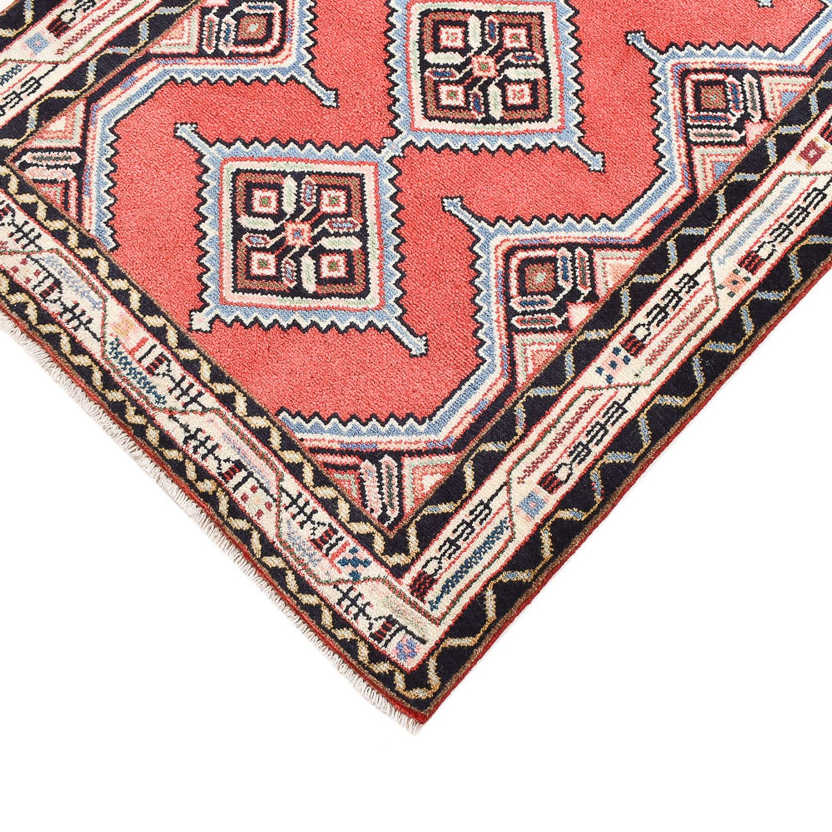 Løber Persisk tæppe - Nomadisk - 219 x 77 cm - rød