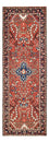 Løber Persisk tæppe - Nomadisk - 222 x 78 cm - mørkerød