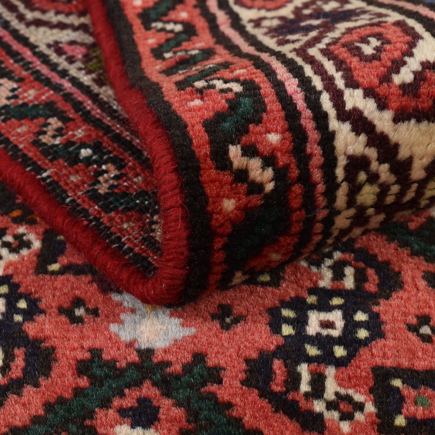 Løber Persisk tæppe - Nomadisk - 187 x 70 cm - lysrød