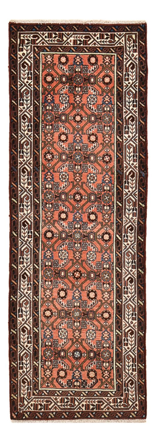 Løber Persisk tæppe - Nomadisk - 185 x 67 cm - lysrød