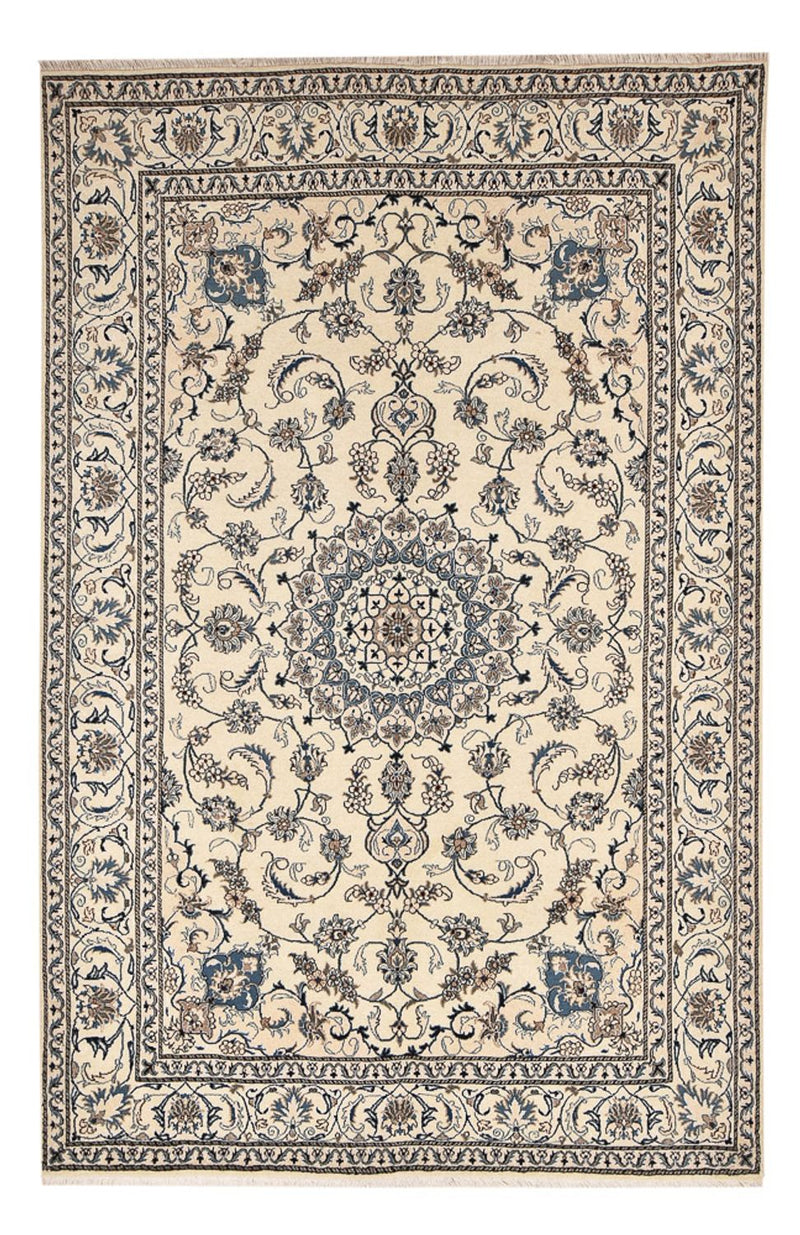 Persisk tæppe - Nain - 300 x 198 cm - sand