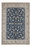 Persisk tæppe - Nain - 282 x 193 cm - benzinblå