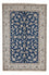 Persisk tæppe - Nain - 300 x 196 cm - benzinblå