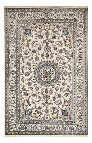 Persisk tæppe - Nain - 309 x 197 cm - creme
