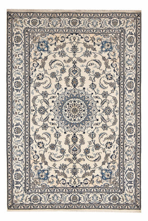 Persisk tæppe - Nain - 297 x 197 cm - creme