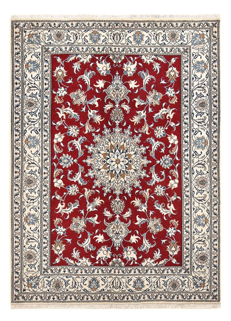 Persisk tæppe - Nain - 238 x 168 cm - rød