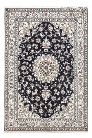 Persisk tæppe - Nain - 242 x 162 cm - mørkeblå