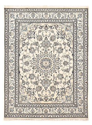 Persisk tæppe - Nain - 202 x 150 cm - lys beige