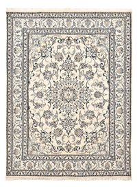 Persisk tæppe - Nain - 202 x 150 cm - lys beige