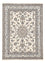 Persisk tæppe - Nain - 198 x 143 cm - lys beige