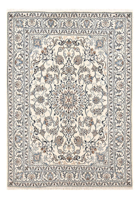 Persisk tæppe - Nain - 207 x 149 cm - lys beige