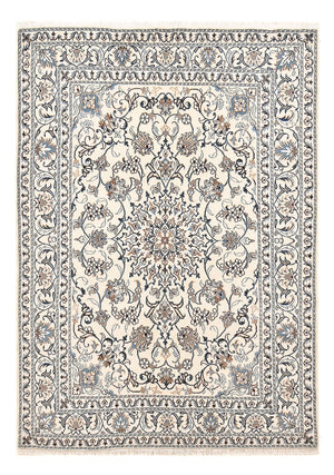 Persisk tæppe - Nain - 207 x 149 cm - lys beige