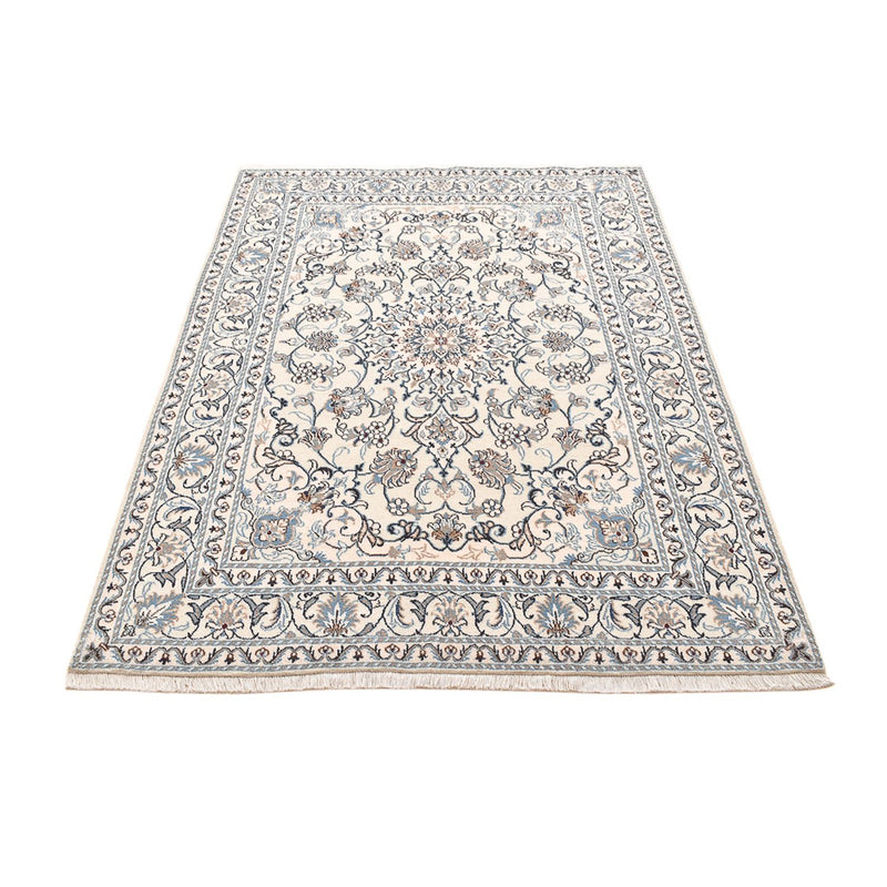 Persisk tæppe - Nain - 207 x 149 cm - lys beige