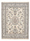 Persisk tæppe - Nain - 195 x 147 cm - lys beige
