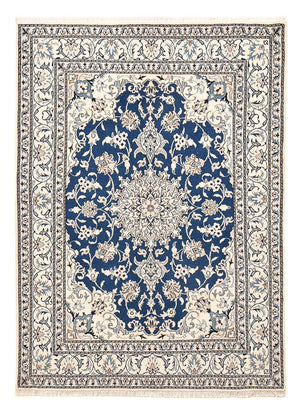 Persisk tæppe - Nain - 205 x 149 cm - blå