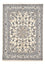 Persisk tæppe - Nain - 201 x 145 cm - lys beige