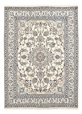 Persisk tæppe - Nain - 207 x 152 cm - lys beige